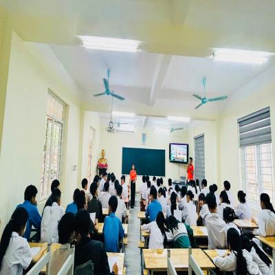ĐẠI SƠN: ĐOÀN XÃ PHỐI HỢP TỔ CHỨC HỘI NGHỊ TƯ VẤN HƯỚNG NGHIỆP, TUYỂN SINH CHO HỌC SINH